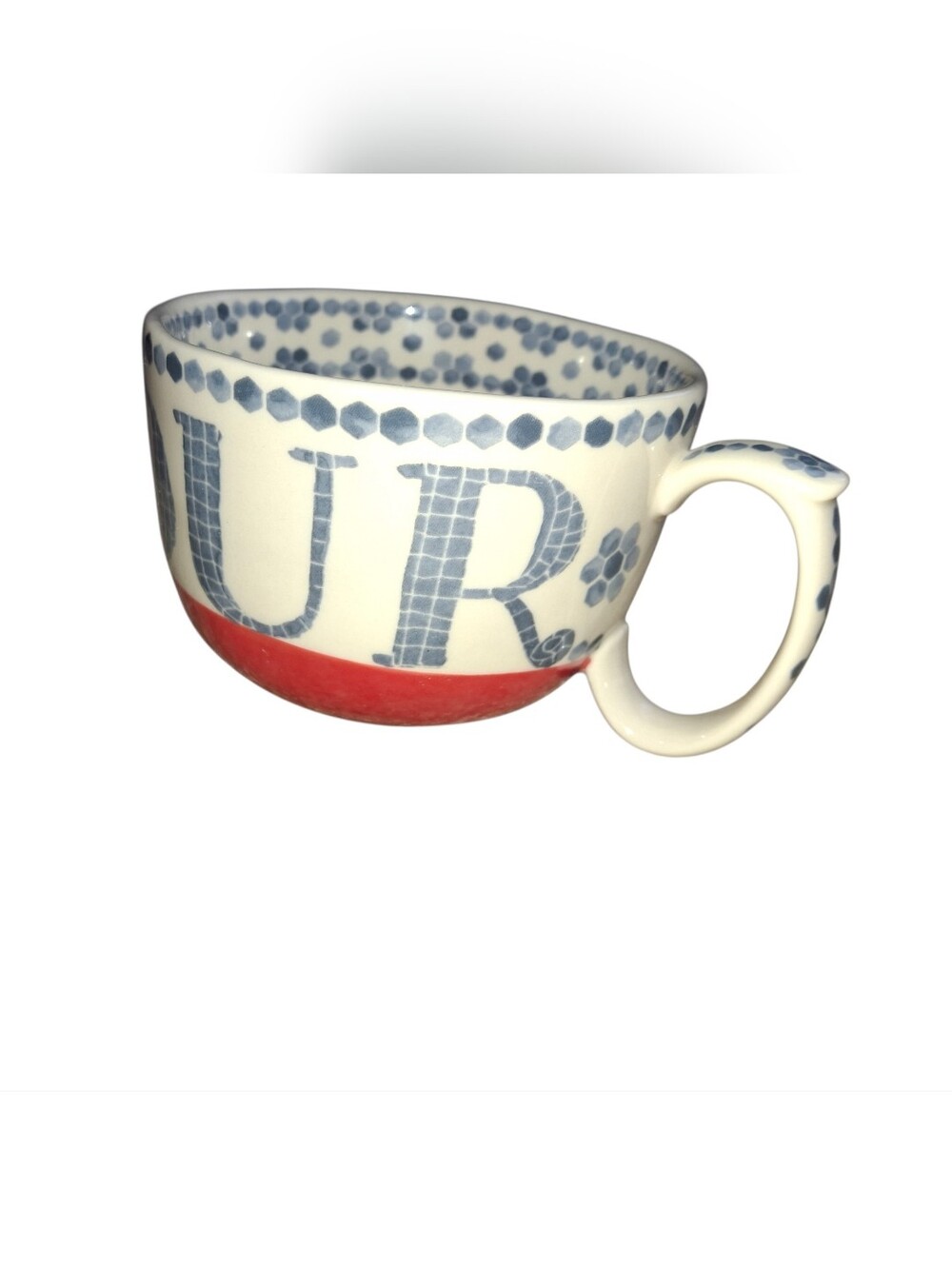 Anthropologie Amour Coffee Cup